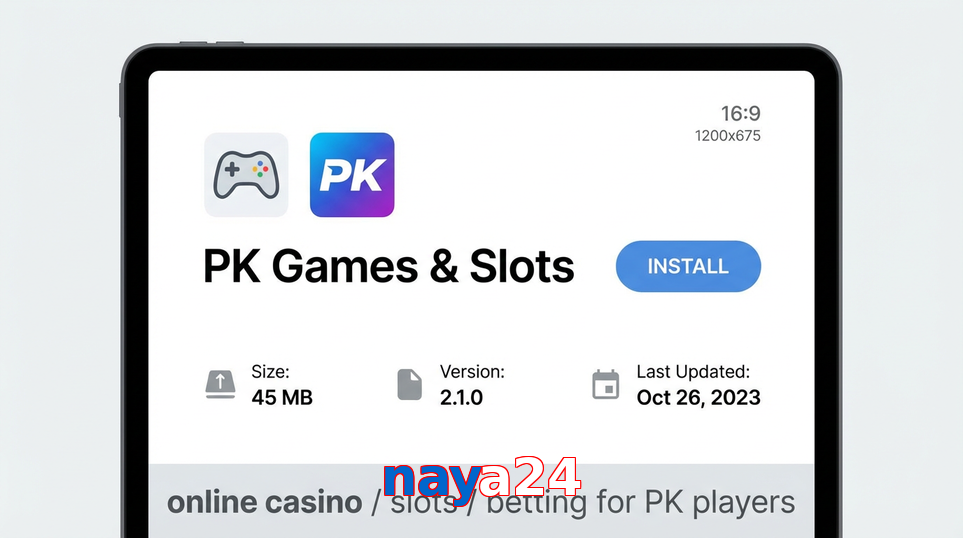 Game list for Naya24 gameapk section